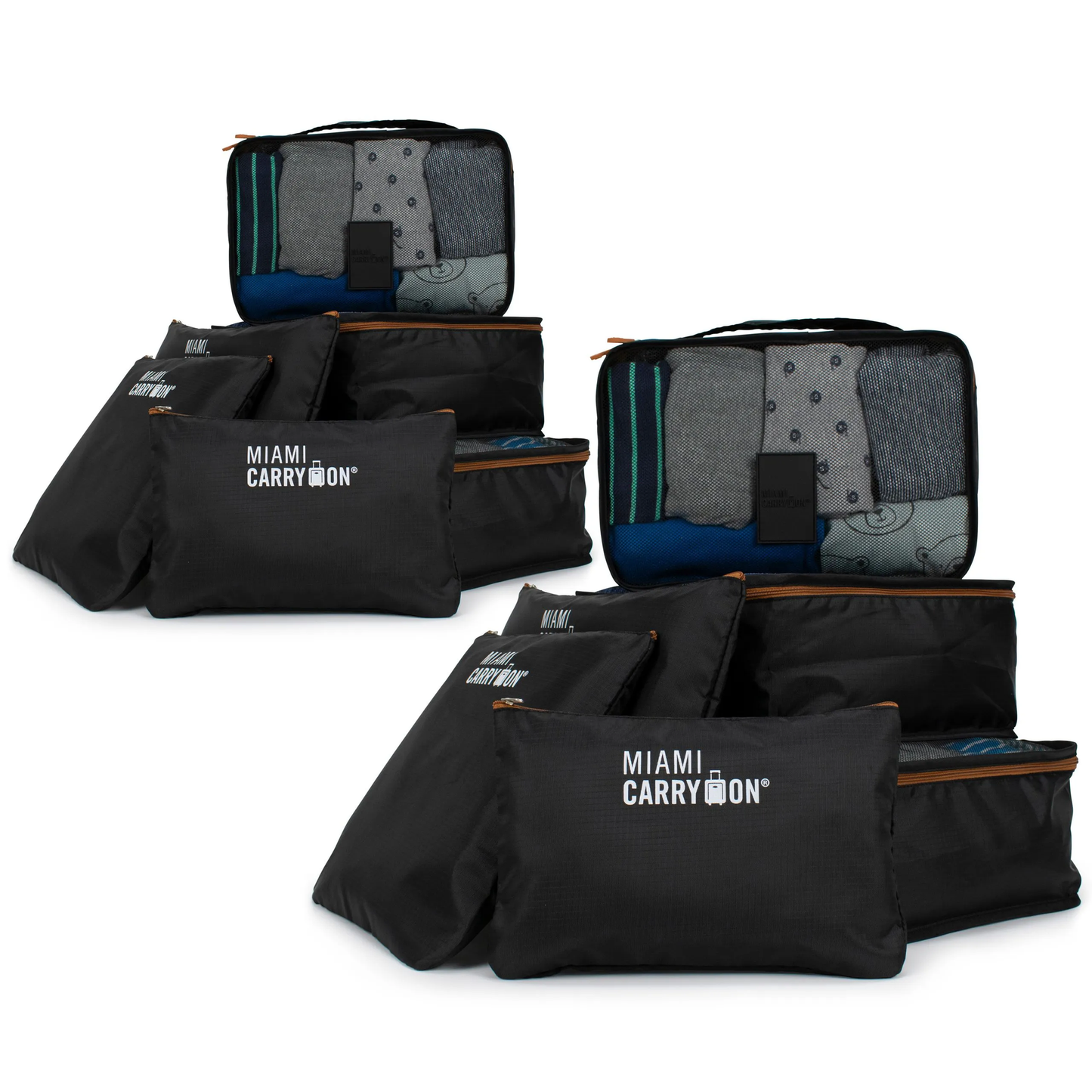 Miami Carry-On 6 Pcs Packing Cubes