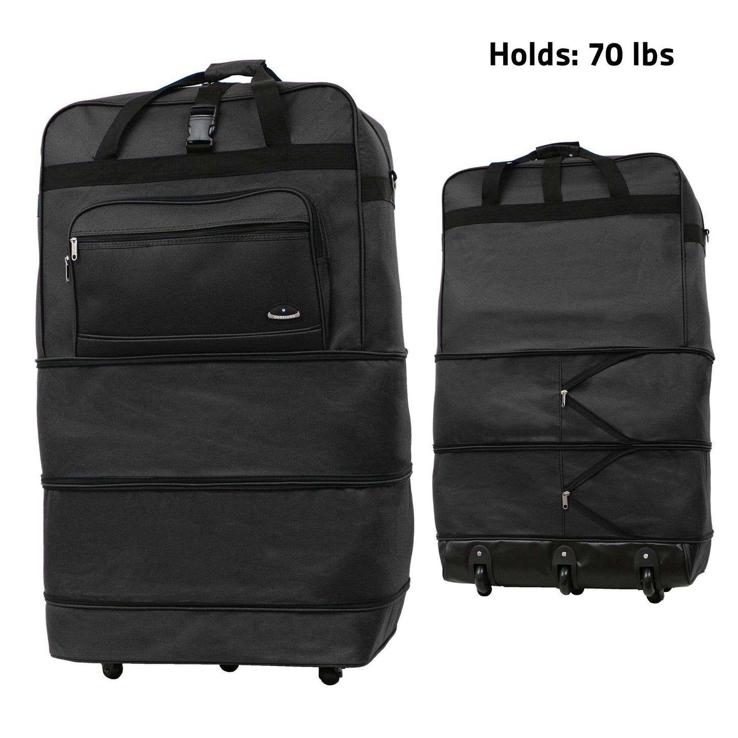 #17 - Expandable Wheeled Bag  (70lbs) (36") (Extra Wheels)