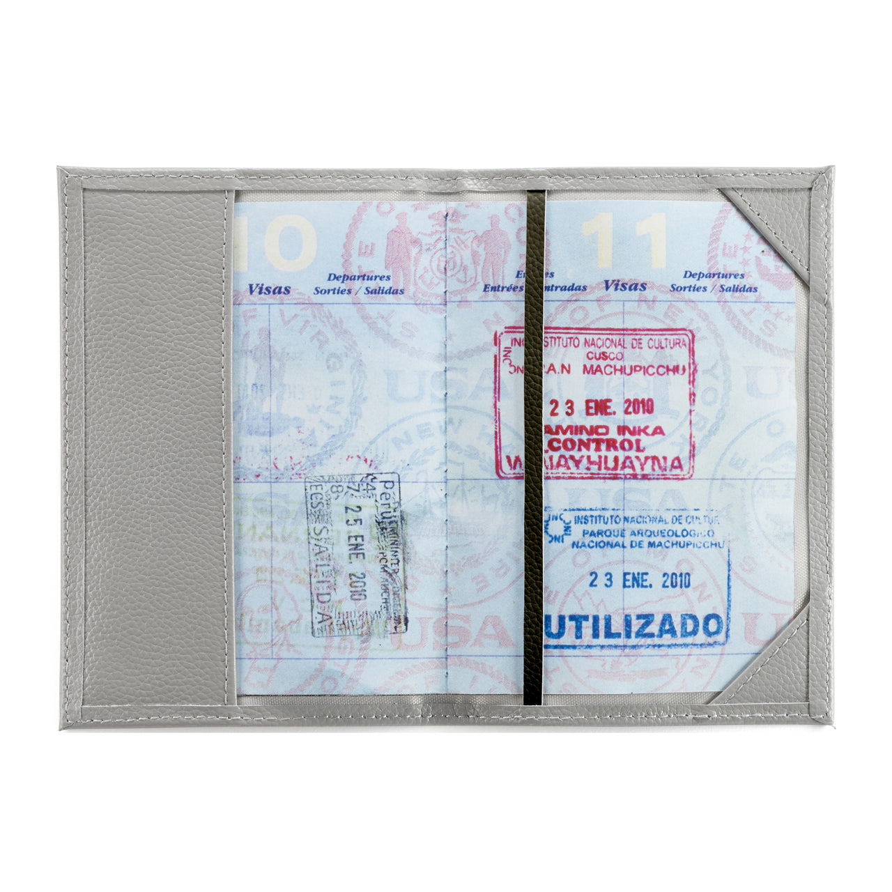 Lewis N. Clark RFID-Blocking Fine Leather Passport Case